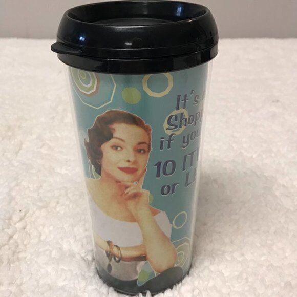 Vandor Shopping 16 Oz. Travel Mug - Picture 2 of 5